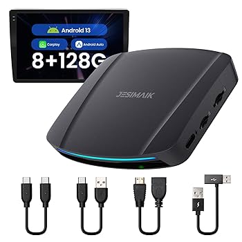 JESIMAIK CarPlay AI Box UHDlite 車内で動画視聴可 Amazon.co.jp: JESIMAIK CarPlay AI Box UHDlite 車内で動画視聴